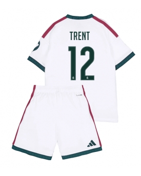 Billige Fotballdrakt Real Madrid Alexander-Arnold #12 Replika Hjemmedraktsett Barn 2026-27 Kortermet (med bukser)